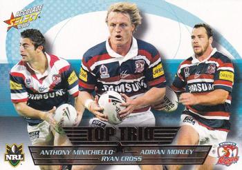 2006 Select Accolade - Top Trios #TT13 Anthony Minichiello / Ryan Cross / Adrian Morley Front